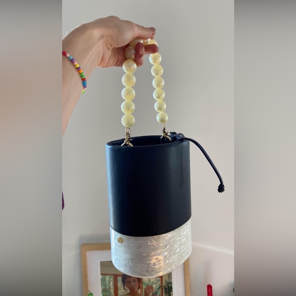 Lele Sadoughi Dallas Bag Pearl